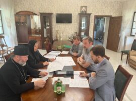 В Иоанно-Мариинском женском монастыре города Ставрополя прошло совещание по дальнейшему восстановлению обители